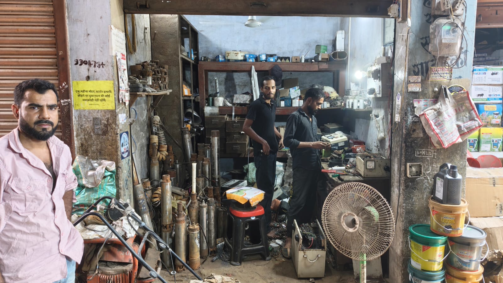 Heavy motor coil winding process at Baba Electric Aurangabad